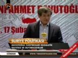 Davutoğlu 'Eleştirenler dogmatik kayıtsız ve duyarsızdırlar' 