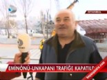 unkapani - Eminönü-Unkapanı trafiğe kapatıldı  Videosu