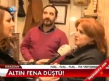 Altın fena düştü 