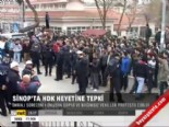 Sinop'ta HDK heyetine tepki  online video izle