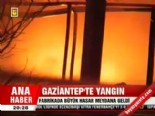 Gaziantep'te yangın 