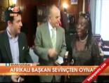 kadir topbas - Afrikalı başkan sevinçten oynadı  Videosu