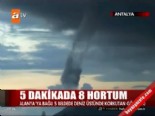 Antalya'da 'hortum' anı  online video izle