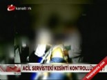 bozyaka hastanesi - Acil servisteki kesinti kontrollüymüş!  Videosu