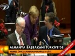 Almanya Başbakanı Türkiye'de  online video izle