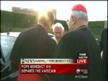 vatikan - Papa Vatikanı helikopterle terk etti Videosu