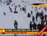 Ayder Yaylası'nda kar şenliği  online video izle