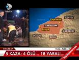 afyonkarahisar - 5 kaza: 4 ölü, 18 yaralı  Videosu