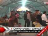 suriyeli multeciler - Atalay: Türkiye'de 250 bin Suriyeli var  Videosu