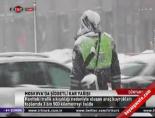 moskova - Moskova'da şiddetli kar yağışı  Videosu