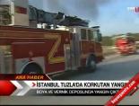 İstanbul Tuzla'da korkutan yangın  online video izle