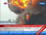 İstanbul Tuzla'da korkutan yangın  online video izle