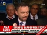 İstanbul Barosu'nda seçim  online video izle