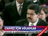 ahmedinejad - Chavez için ağladılar  Videosu