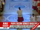 Papa seçim süreci başlıyor 