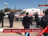 kalasnikof - Hasmı sandığı 4 kişiyi öldürdü  Videosu