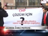 chp genel merkezi - Baldıran zehirli protesto  Videosu