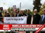 mamilla mezarligi - Mamilla Mezarlığı'nda eylem  Videosu