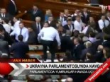 Ukrayna Parlamentosu'nda kavga 