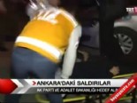 ak parti genel merkezi - Ankara'da saldırı  Videosu