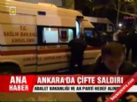 Ankara'da çifte saldırı  online video izle
