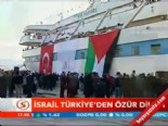 İsrail Türkiye'den Özür Diledi 
