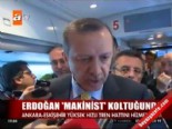 yht - Erdoğan 'makinist' koltuğunda  Videosu