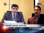 pkk - PKK'nın çekilme şartları  Videosu