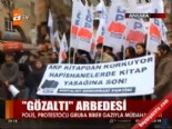sdp - 'Gözaltı' eylemine biber gazı  Videosu