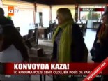 Konvoyda kaza: 2 polis şehit  online video izle