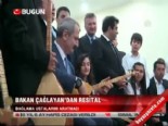 mersin - Bakan Çağlayan'dan resital  Videosu