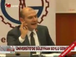 yildiz teknik universitesi - Üniversitede Süleyman Soylu gerginliği  Videosu