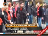 Aydın'dan 'kadına şiddet' gösterisi 
