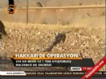 Hakkari'de operasyon 