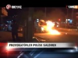 dicle universitesi - Provokatörler polise saldırdı  Videosu