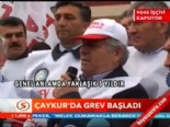 caykur - Çaykur'da grev başladı  Videosu