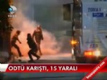 odtu - ODTÜ karıştı: 15 yaralı  Videosu