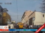 moskova - Rusya'da yaya tramvaya çarptı Videosu
