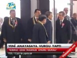 hasim kilic - Yeni anayasaya vurgu yaptı  Videosu