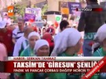 Taksim'de Giresun şenliği