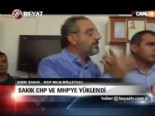 Sakık, CHP ve MHP'ye yüklendi 