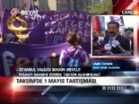 Taksim'de 1 Mayıs tartışması  online video izle