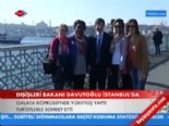 Dışişleri Bakanı Davutoğlu İstanbul'da  online video izle