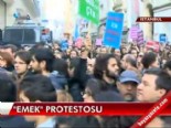istiklal caddesi - 'Emek' protestosu  Videosu