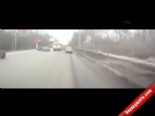 arac ici kamera - Otobüsten Düşen Adamın Feci Ölümü Videosu