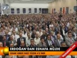 Erdoğan'dan esnafa müjde 