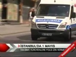 1 mayis isci bayrami - Taksim'e yürüyenlere polis engeli Videosu