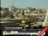 taksim - Sendikalar Taksim Meydanı'ndaki şantiyeye rağmen ısrarlarını sürdürüyor  Videosu