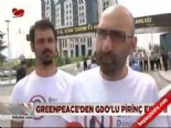 greenpeace - Eyleme gittiler, GDO'lu pilavdan oldular  Videosu