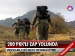200 PKK'lı Zap yolunda 